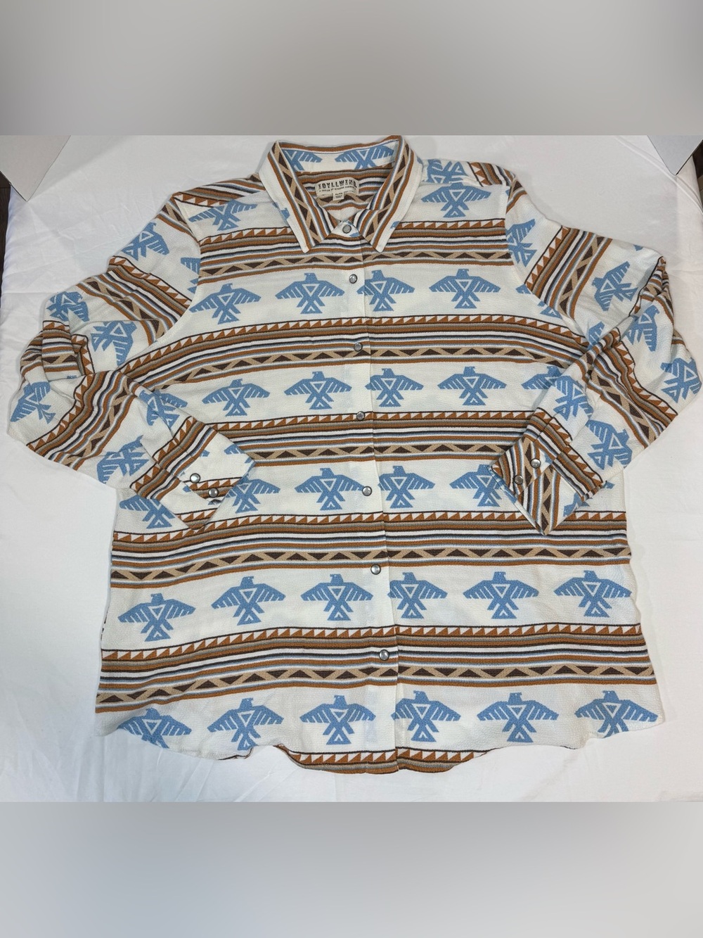 Idyllwind Southwestern Thunderbird Pearl Snap Shirt XL
